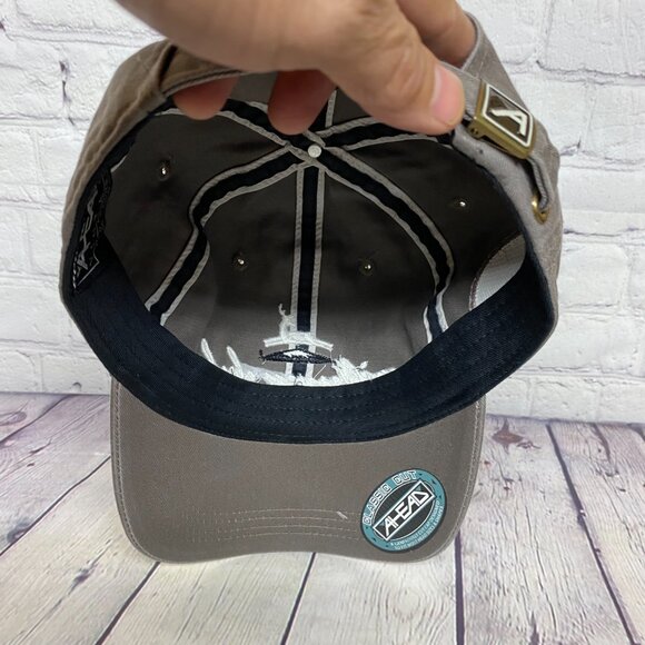 Dad Hat Cap Strap Back Gray Montana Wilderness Club Sir Nick Faldo Invitational - Picture 7 of 9